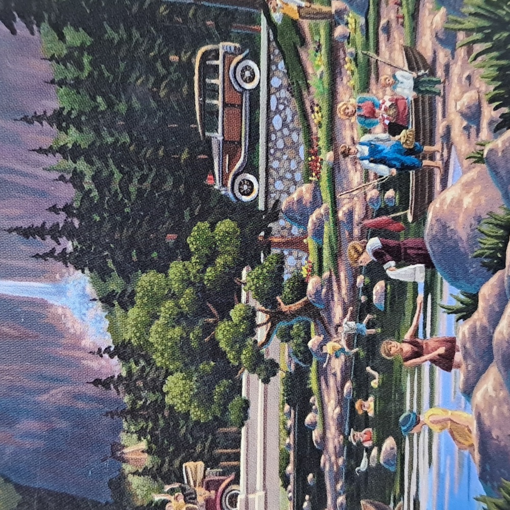 500pc DOWDLE FOLK ART Jigsaw Puzzle "YOSEMITE" by Eric Dowdle - Picture 12 of 17